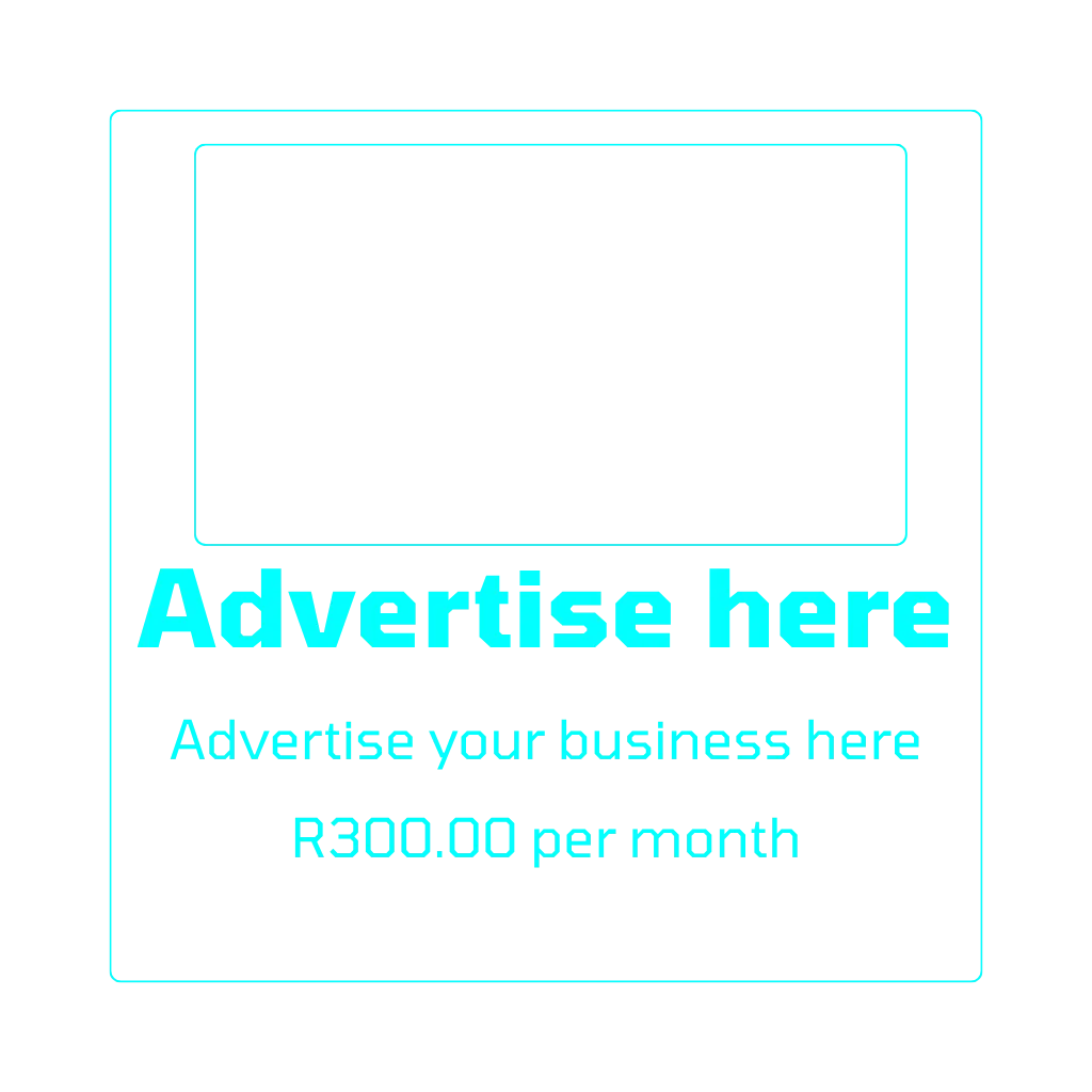 Advertise on our sites R300.00 per month